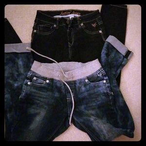 Two Justice strength Jean's.